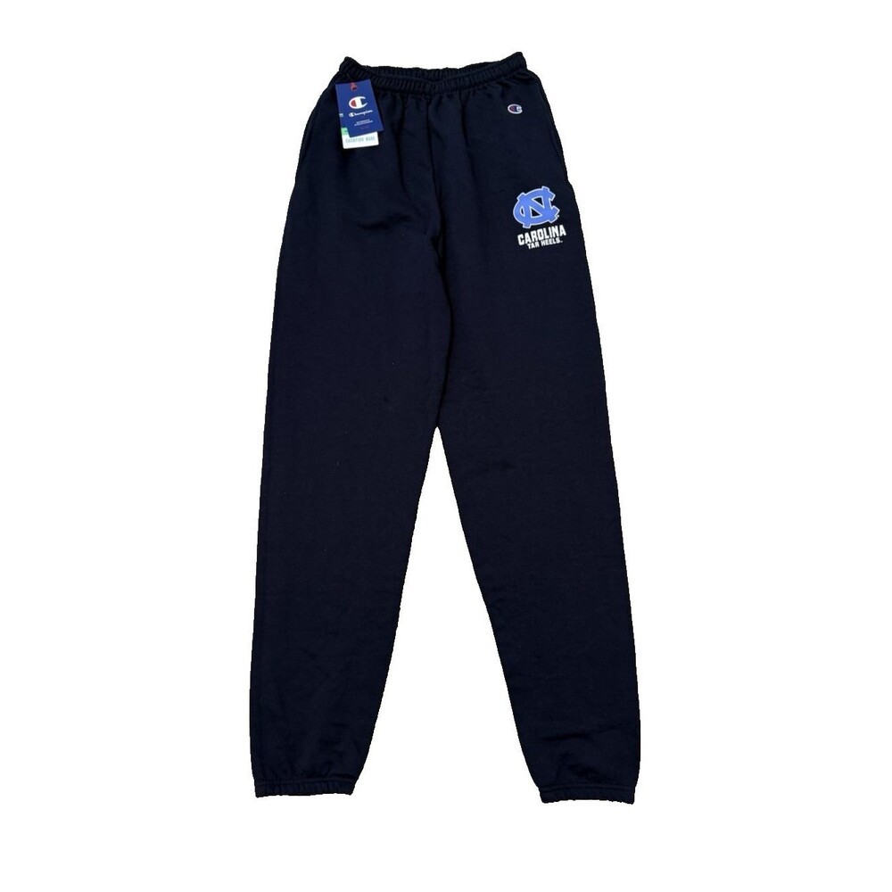 New UNC North Carolina Tar Heels Champion Sweatpants Mens Medium Joggers Blue